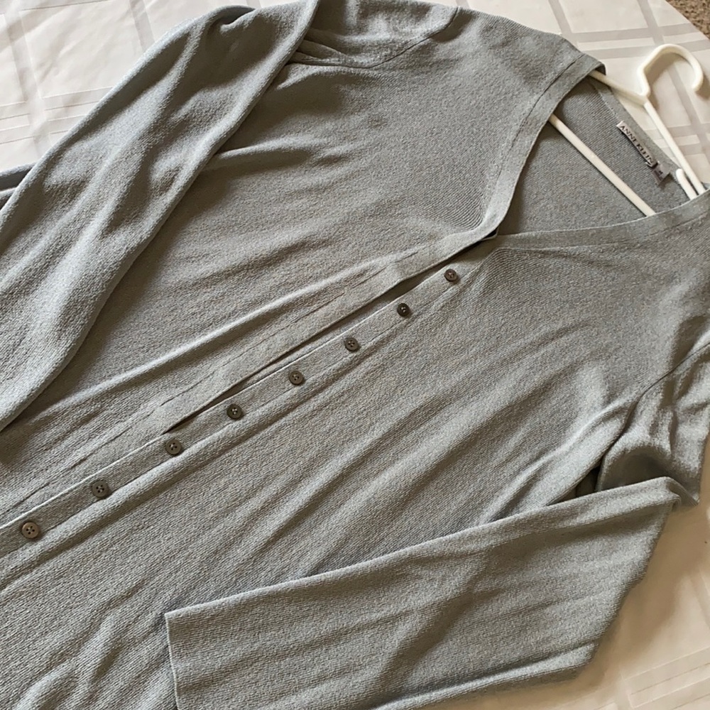 Light silver/blue cardigan